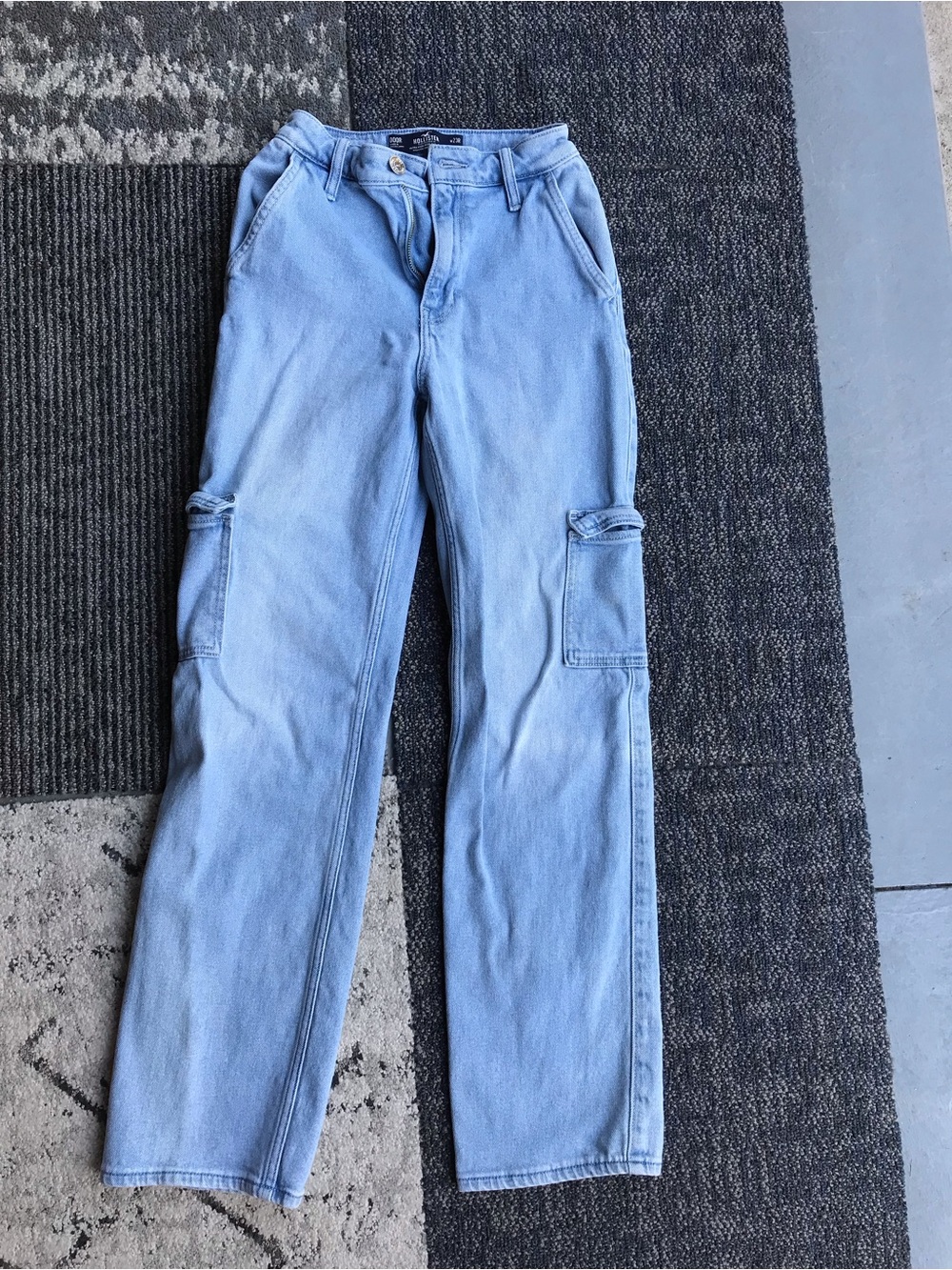 Hollister Light Wash High-Rise Denim Jeans